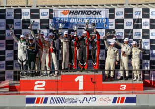 Podium pour équipage de la Porsche 991 GT3 CUP n°911