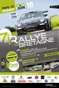 Affiche Rallye de Bretagne