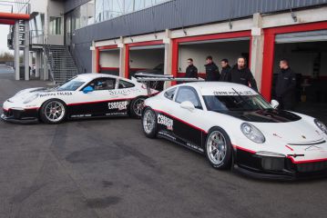 Porsche 991 GT3 CUP n°66 et n°64