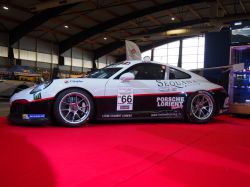 Exposition de la Porsche GT3 CUP