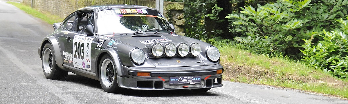 Porsche 911 3L SC au Rallye de Bretagne 2018